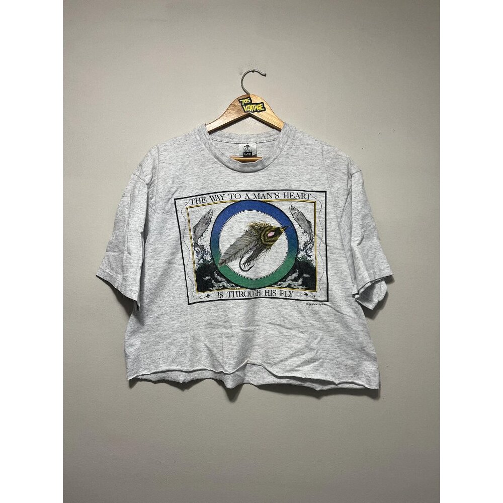 Vintage Fishing Parody T-shirt